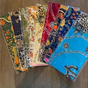 Vibrant Patterned Scarf Collection